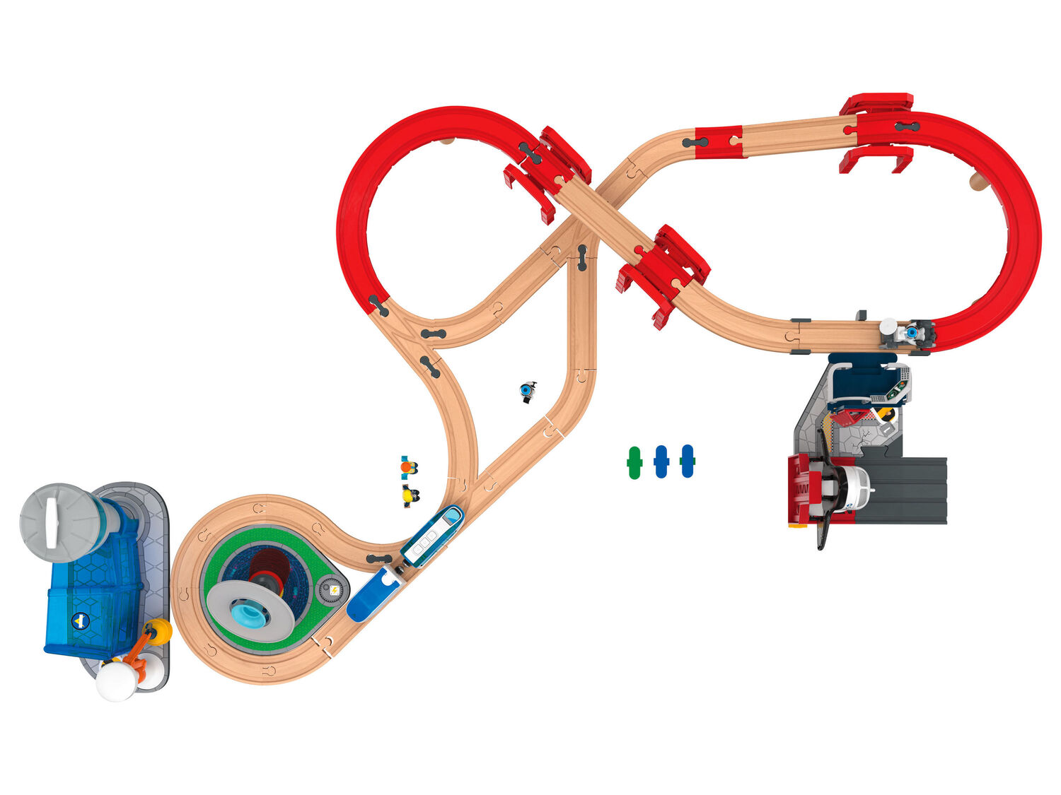 Pista in legno Stazione spaziale Playtive, prezzo 49.00 €
75 pezzi
- ...