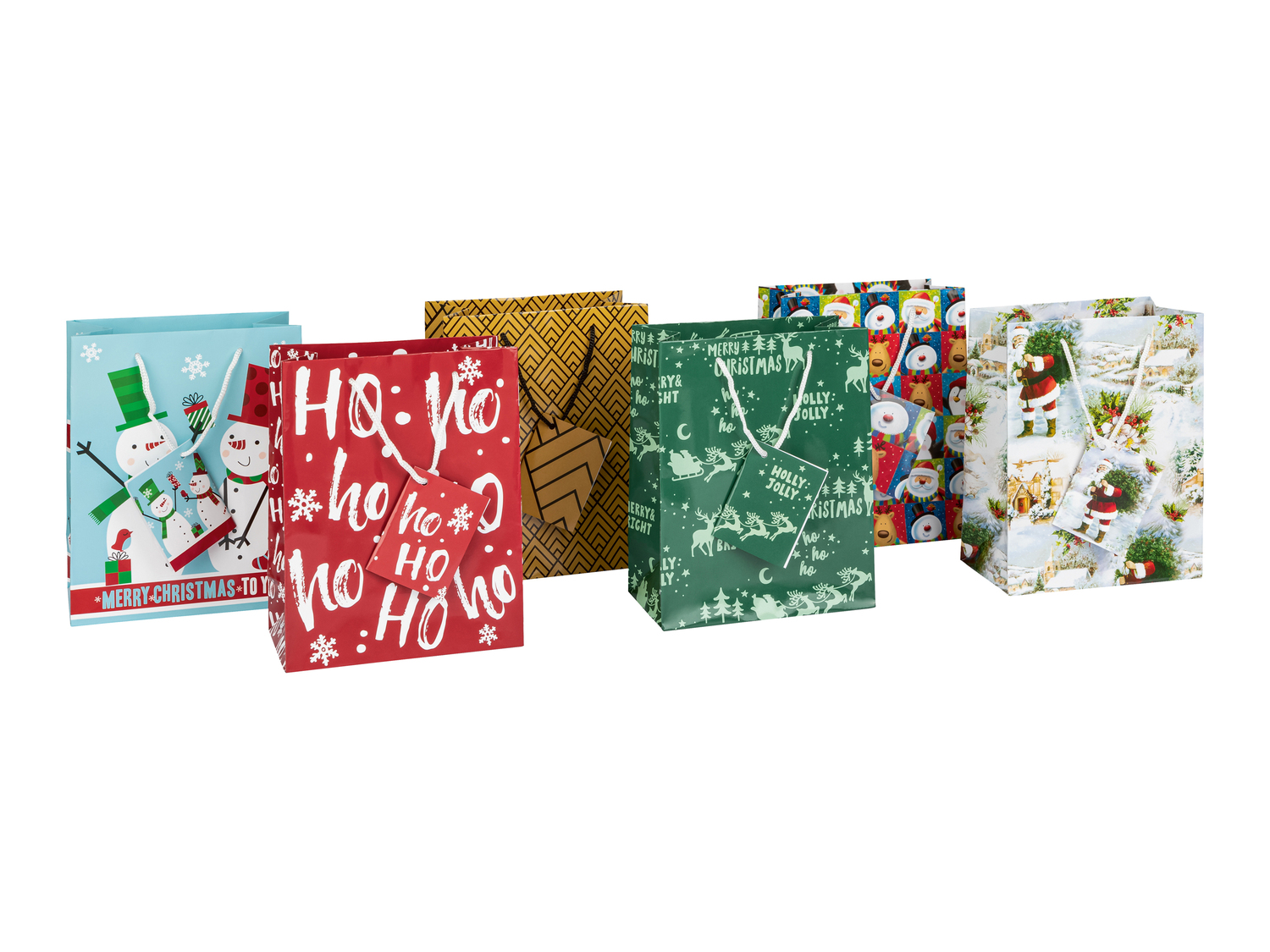 Set sacchetti regalo Crelando, prezzo 2.49 &#8364; 
4 o 6 pezzi 
- Con bigliettini ...