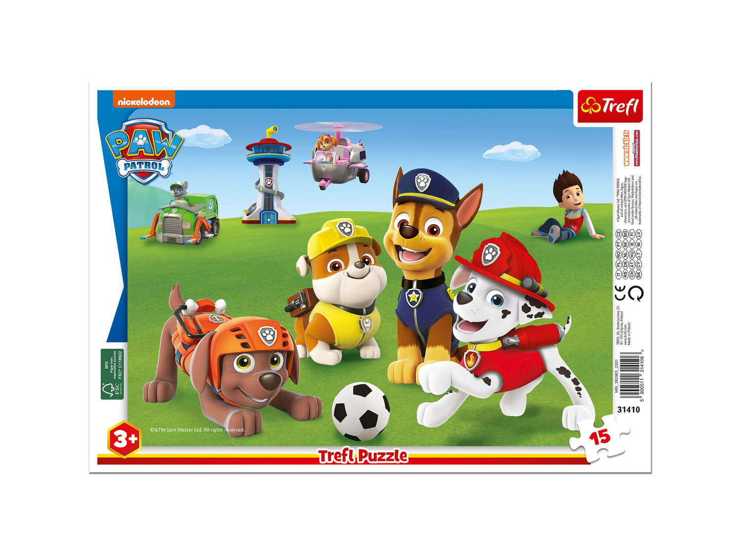 Puzzle per bambini Avengers, Paw Patrol, Frozen, Peppa Pig, Disney Princess, Winnie ...