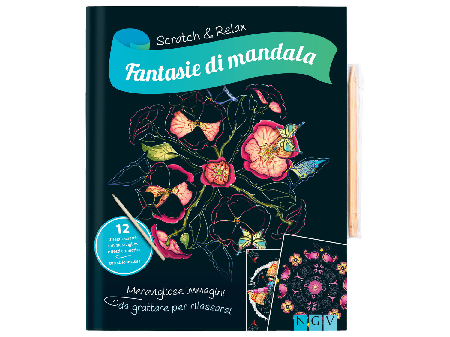 Libro Scratch&Relax Fsc, prezzo 5.99 €
- Usa la stilo per grattare ...