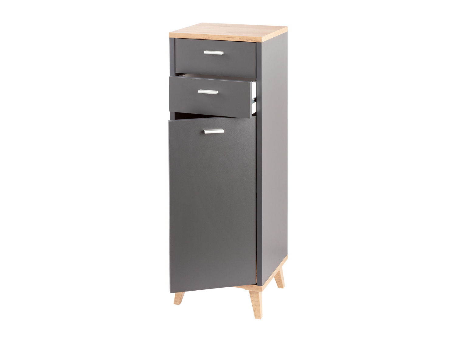 Mobiletto da bagno con 1 anta e 2 cassetti Livarno, prezzo 59.00 €
Caratteristiche
- ...