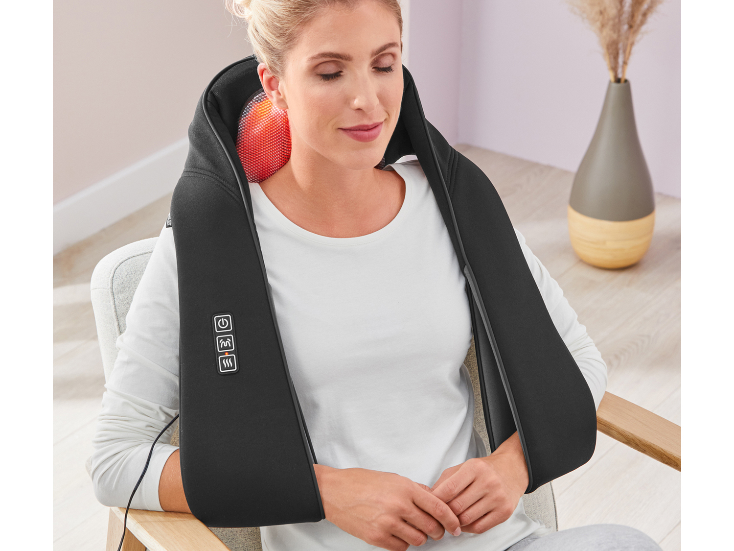 Cuscino per massaggi cervicali Shiatsu Silvercrest Personal Care, prezzo 39.99 € ...