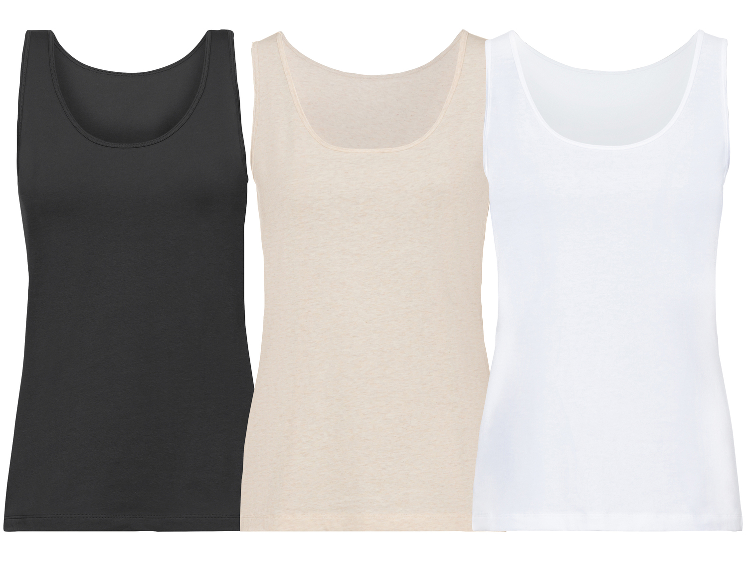 Canotta da donna Prezzo-lidl, prezzo 7.99 €
3 pezzi - Misure: S-L
Taglie ...