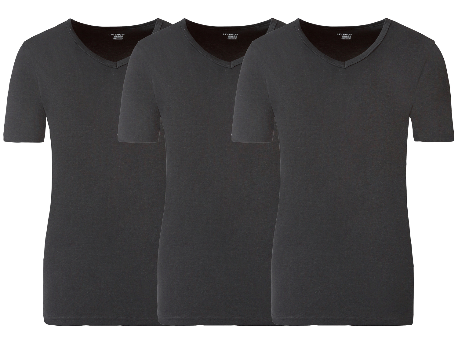 T-Shirt intima da uomo Livergy, prezzo 9.99 €
3 pezzi - Misure: S-L
- ...