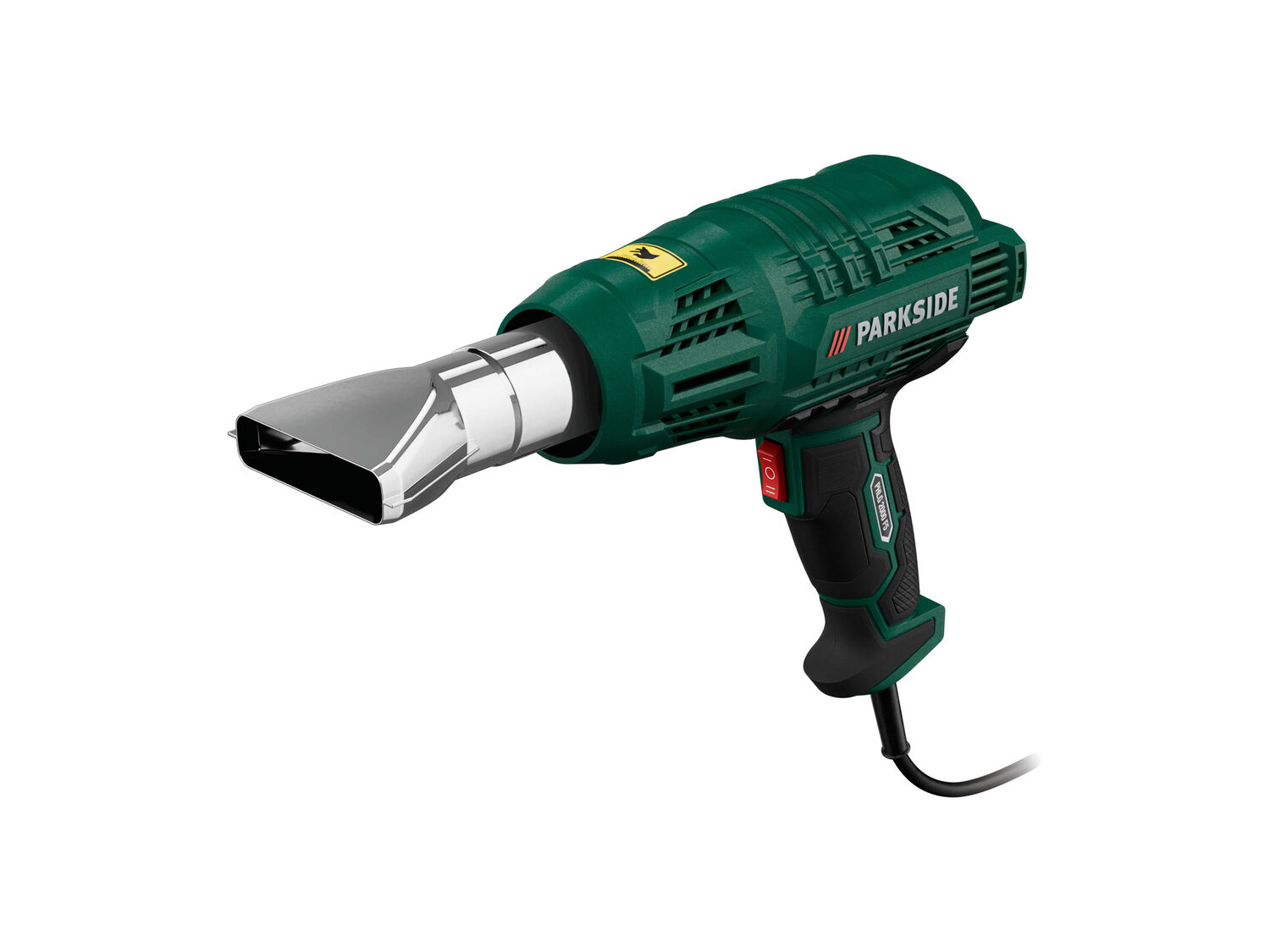 Pistola termica Parkside, prezzo 14.99 &#8364; 
- Temperatura e flusso d&lsquo;aria ...