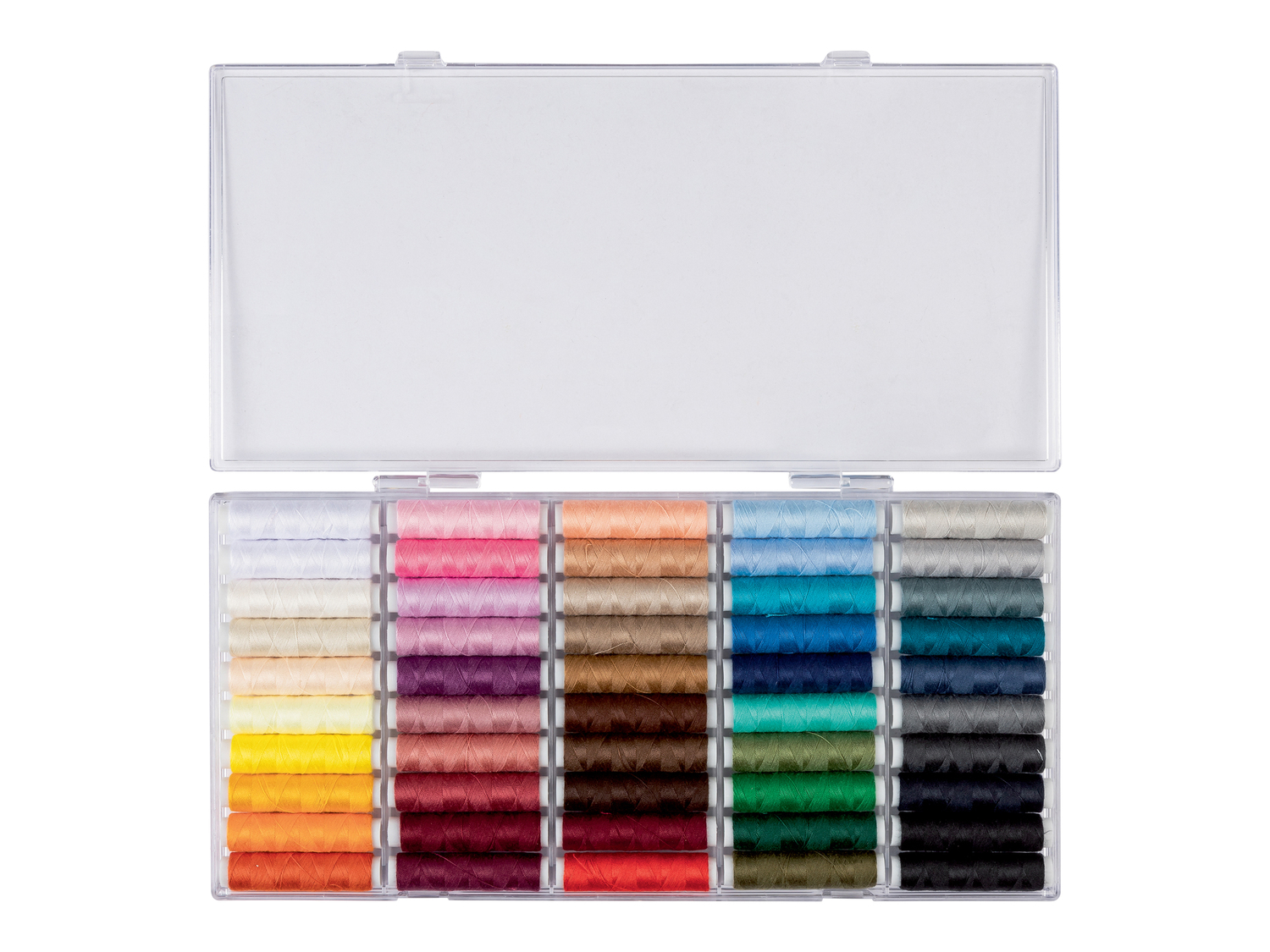 Set da cucito Crelando, prezzo 6.99 €
50, 64, 96 o 160 pezzi
Caratteristiche