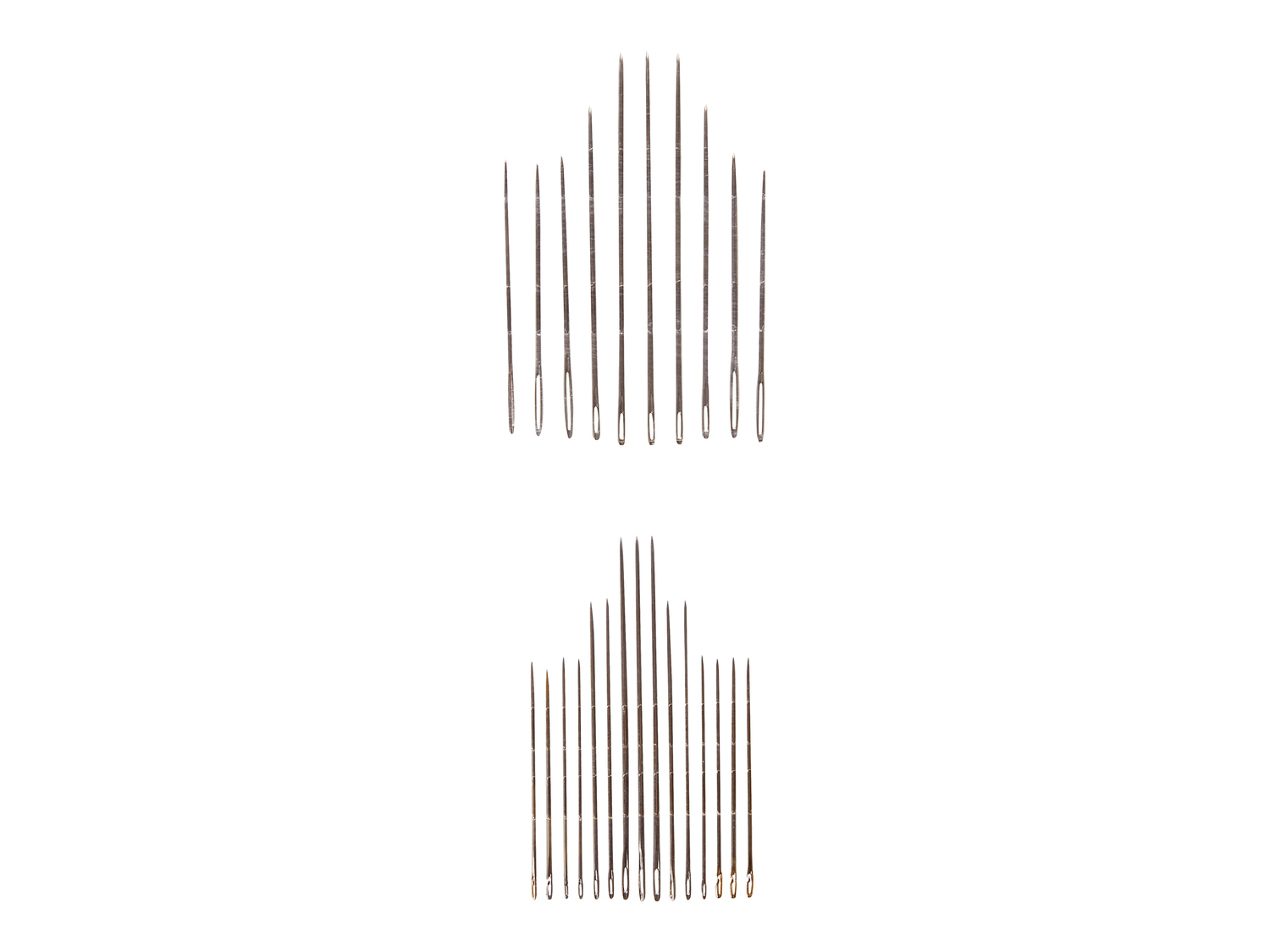 Set da cucito Crelando, prezzo 3.49 €
1, 3, 8, 25 o 60 pezzi
Caratteristiche