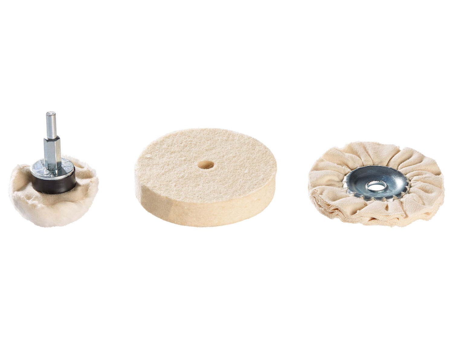 Set per lucidatura, set spazzole o pompa per trapano Parkside, prezzo 5.99 € ...