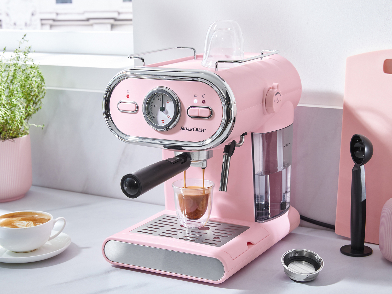 Macchina per caffè espresso Prezzo-lidl, prezzo 89.00 €
Rosa
- Con ...