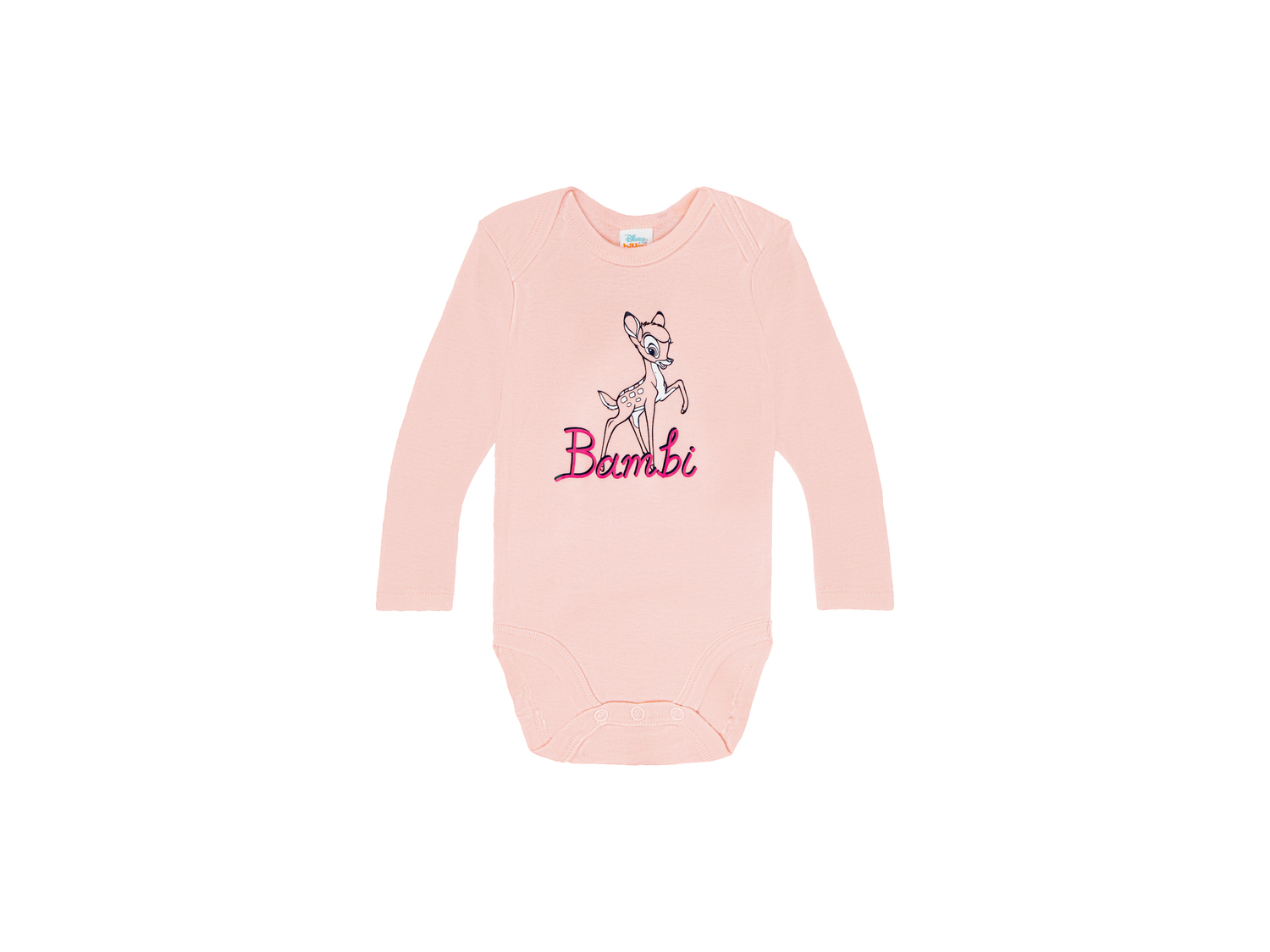 Body a manica lunga da neonata Winnie the Pooh, Bambi, La carica dei 101 Disney, ...