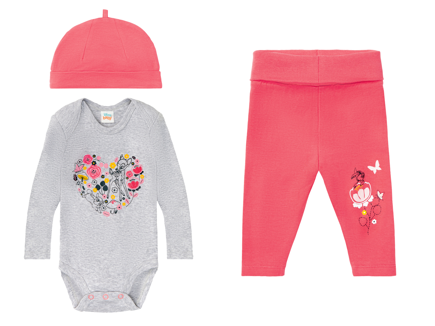 Coordinato per neonata Winnie the Pooh, Bambi, La carica dei 101 Prezzo-lidl, prezzo ...
