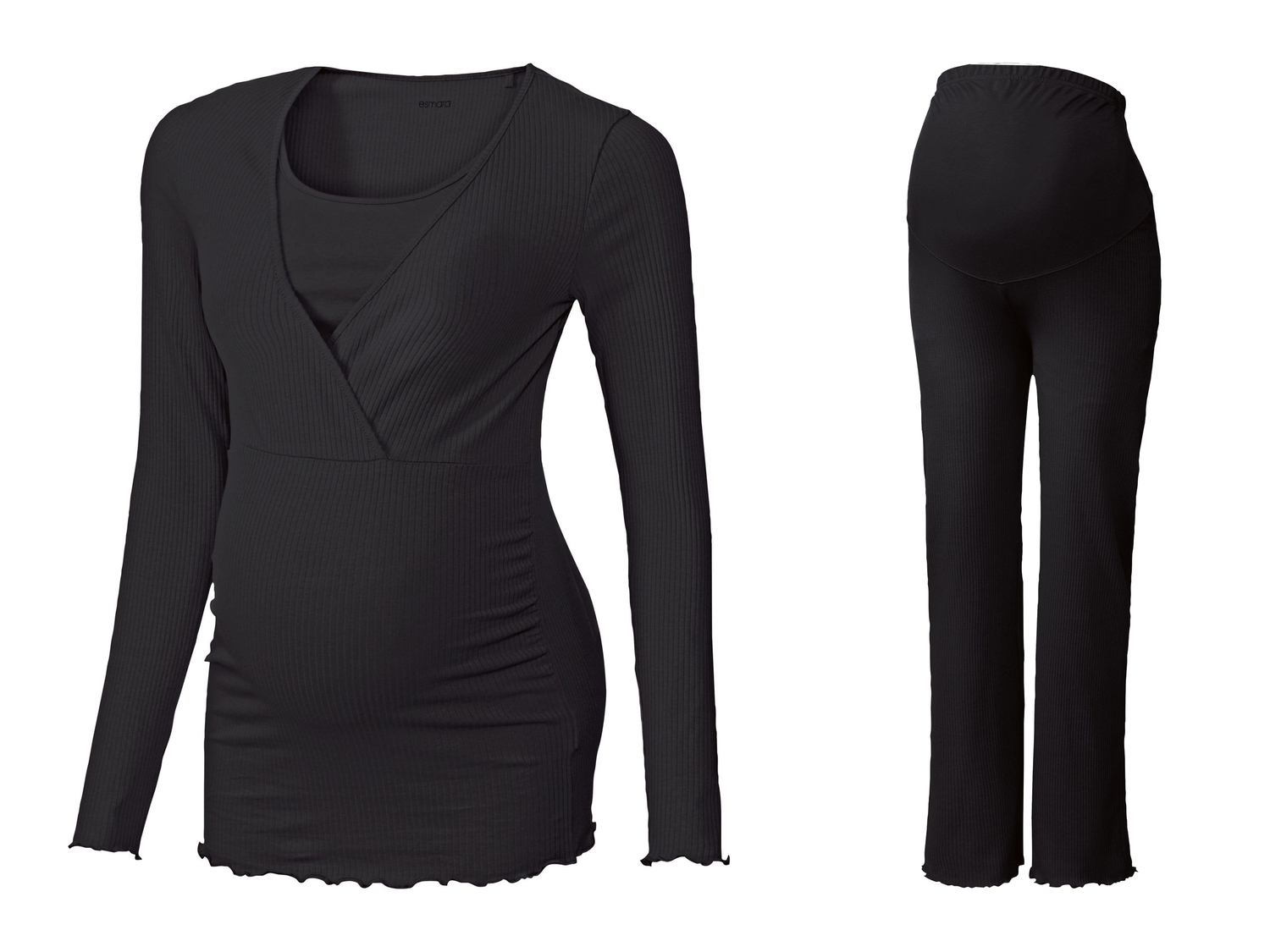 Pigiama premaman Esmara, prezzo 19.99 €
Misure: S-XL
- Maglia con scollo ...