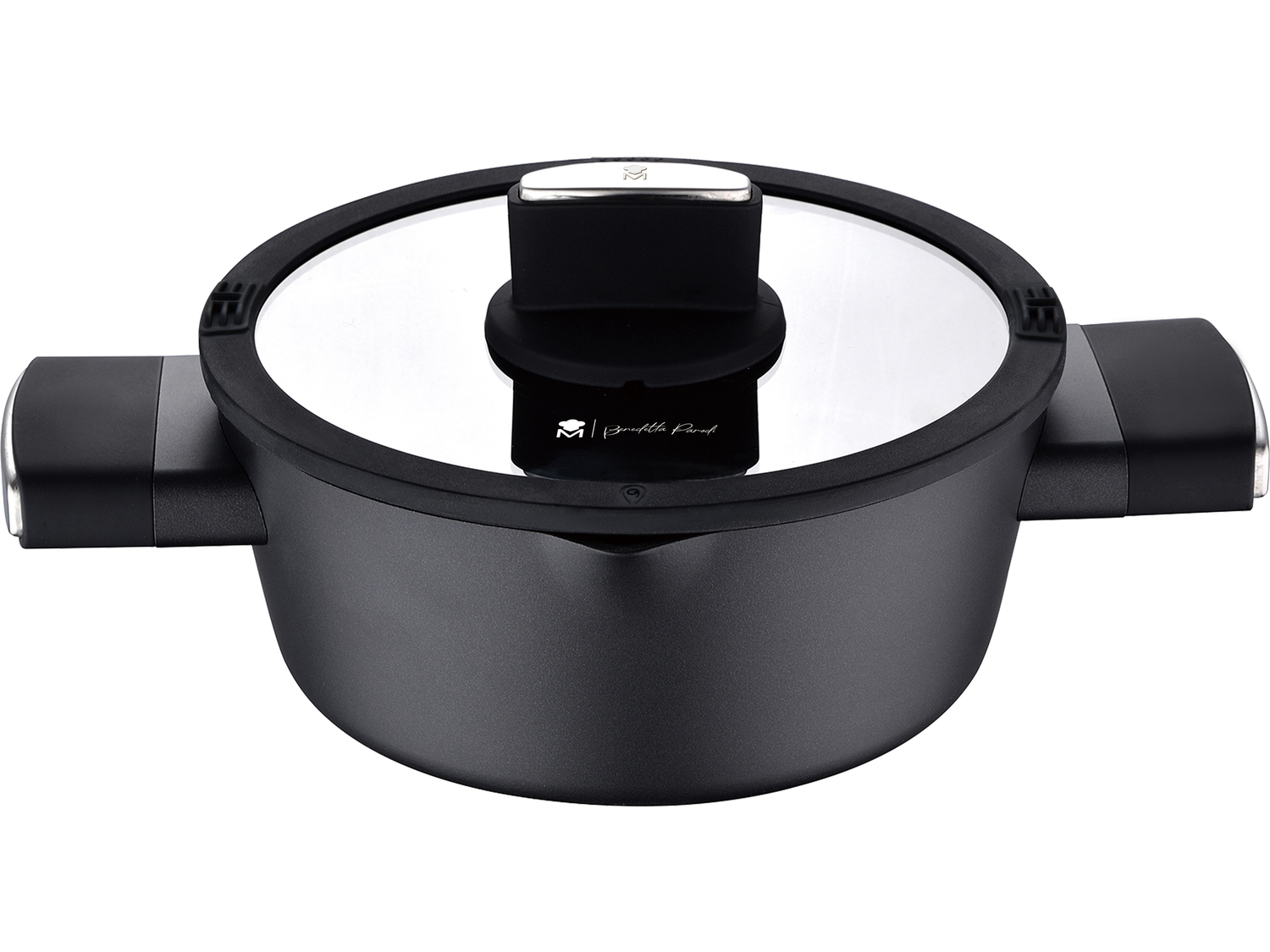 Casseruola con coperchio in vetro Masterpro, prezzo 39.99 €
Ø 28 cm ...