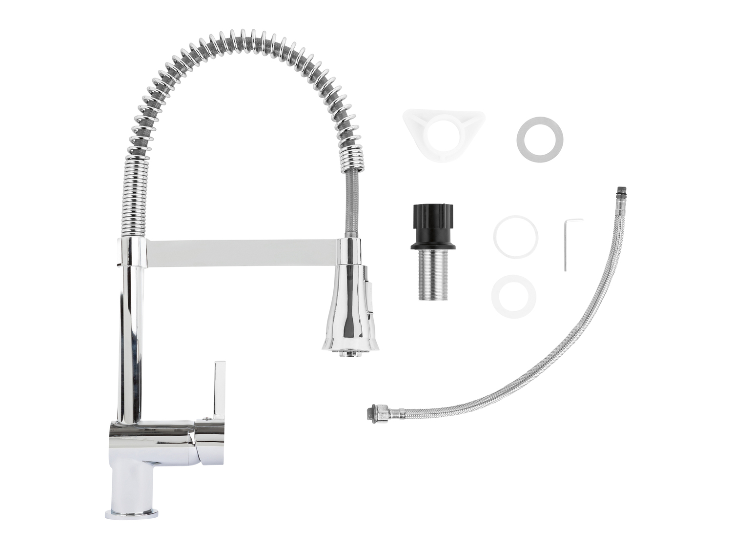 Miscelatore da cucina con doccetta estraibile Livarno, prezzo 49.00 € ...