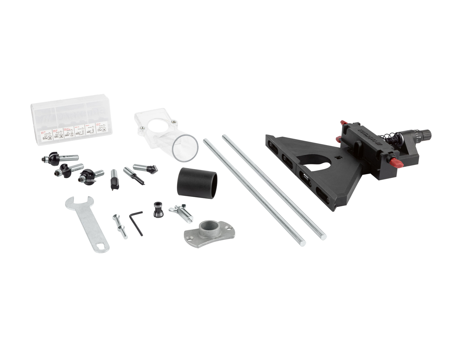 Fresatrice verticale Parkside, prezzo 39.99 &#8364; 
- Battuta di profondit&agrave; ...