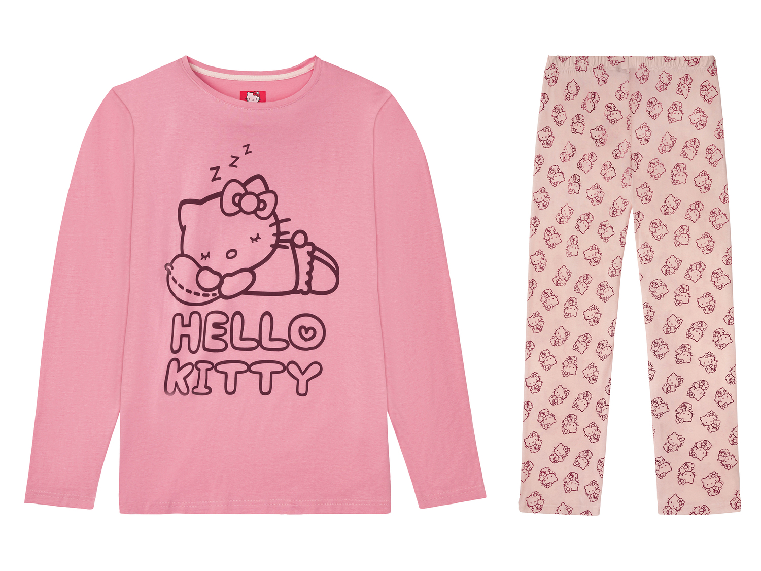 Pigiama da donna Wonder Woman, Barbie, Hello Kitty Oeko-tex, prezzo 11.99 € ...