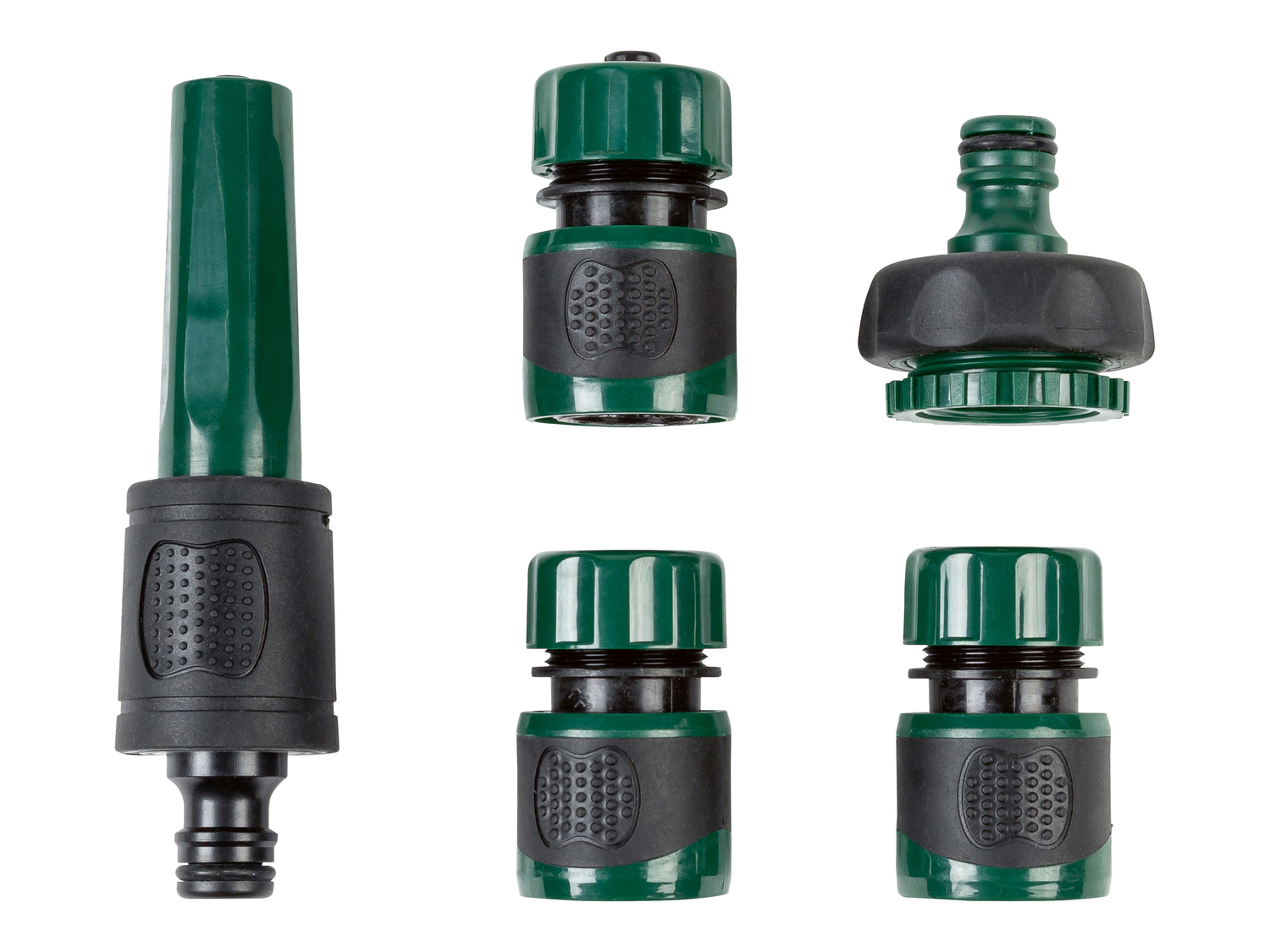 Connettori per irrigazione Parkside, prezzo 3.99 &#8364; 
- Set raccordi per ...