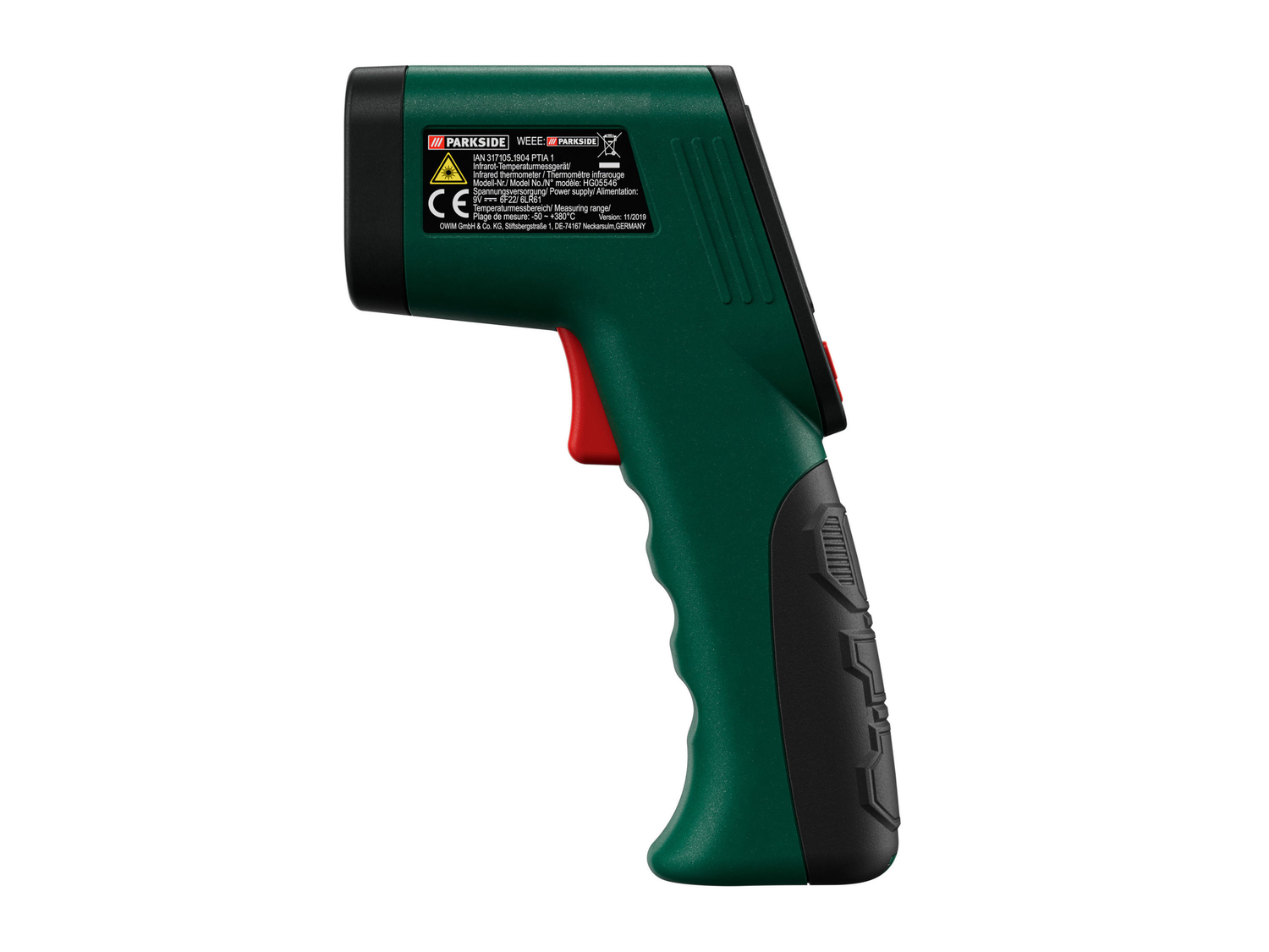 Misuratore di temperatura ad infrarossi Prezzo-lidl, prezzo 19.99 &#8364; 
Riduce ...