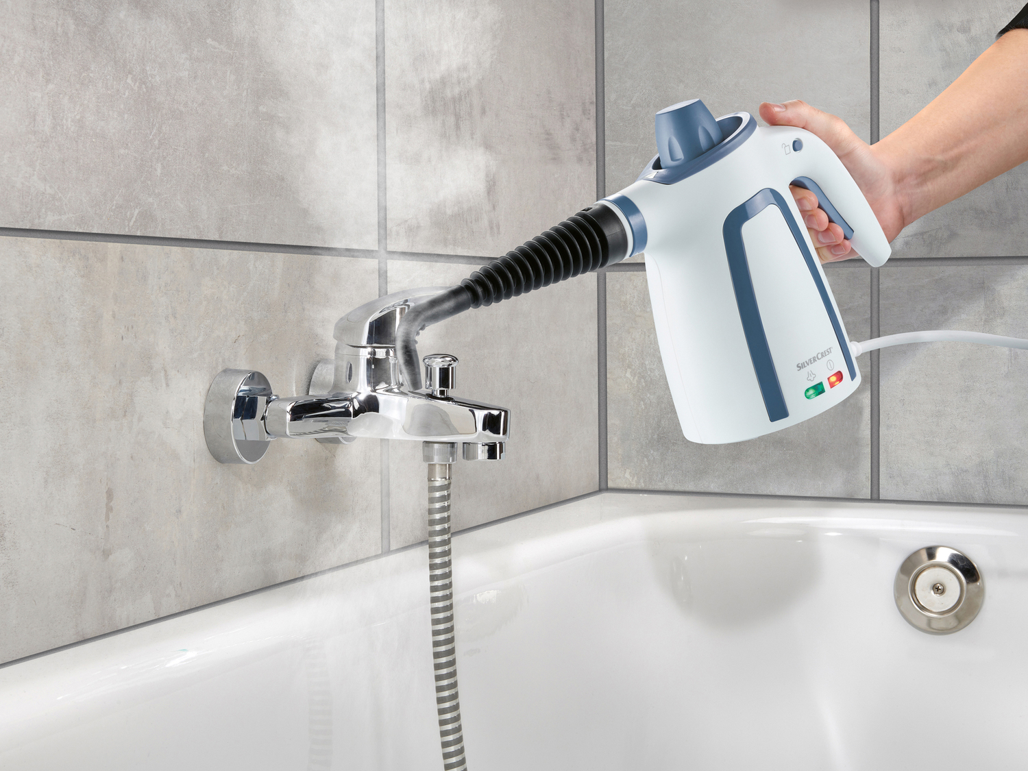 Lavasuperfici a vapore Prezzo-lidl Silvercrest, prezzo 24.99 €
- Pulisce, disinfetta ...