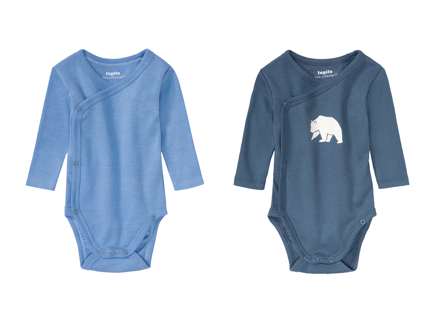 Body a manica lunga da neonato Lupilu-new, prezzo 7.99 €
2 pezzi - Misure: ...