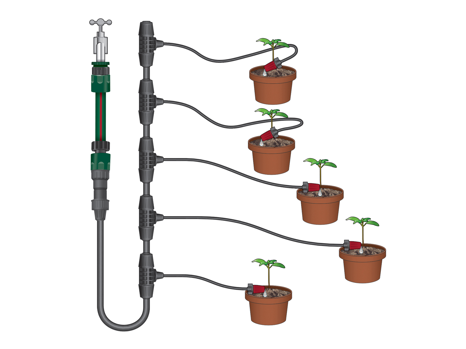 Set ampliamento per irrigazione a goccia Parkside, prezzo 9.99 &#8364; 
- Click ...