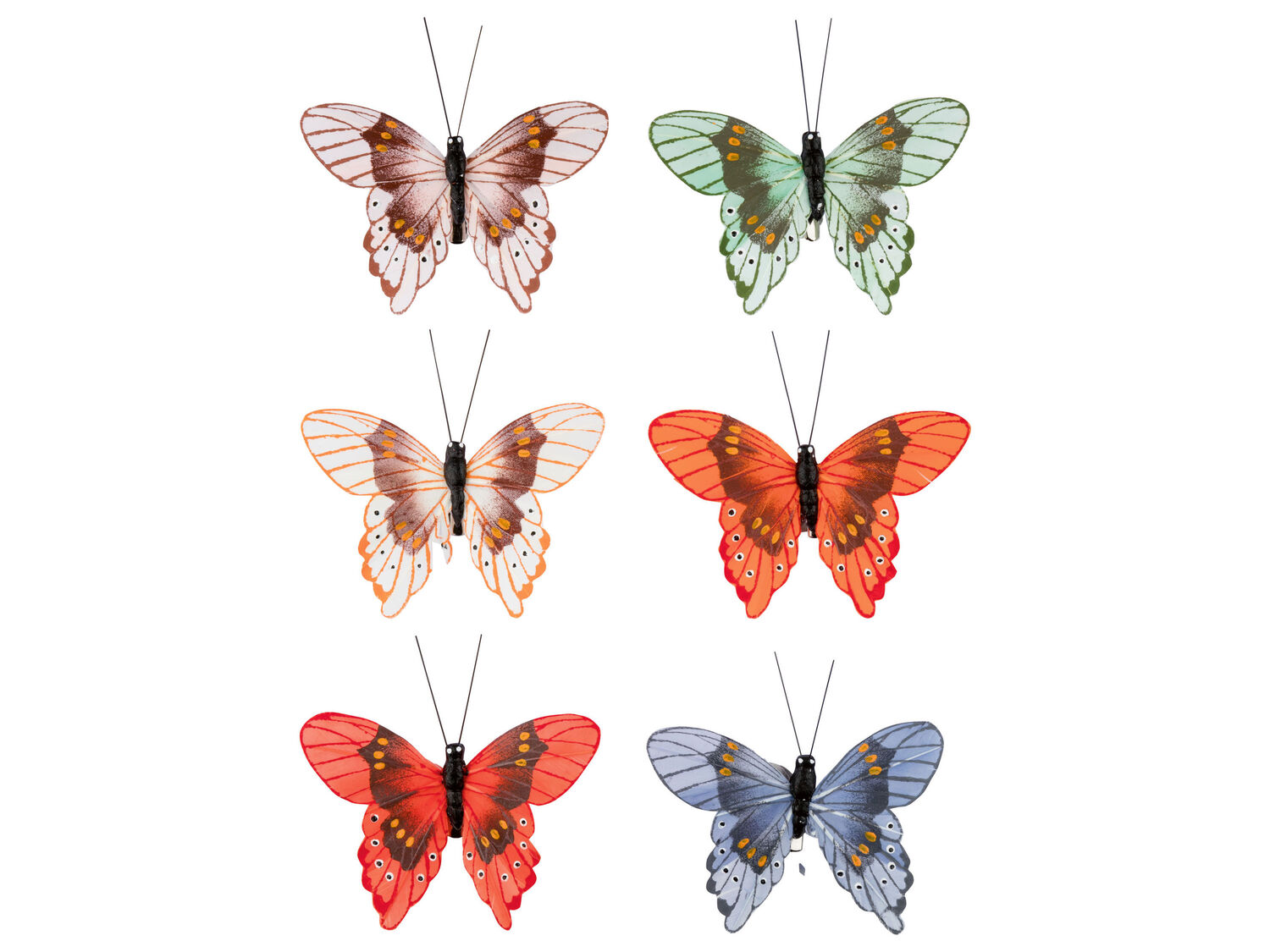 Clip decorative Livarno, prezzo 3.99 €
6 pezzi
- Mollettine in metallo
Caratteristiche
...