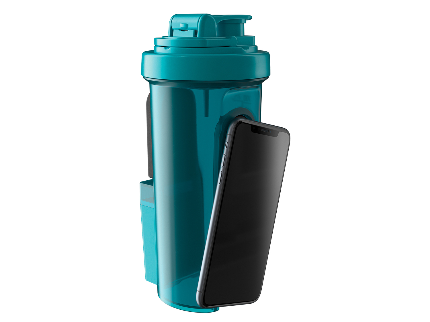 Borraccia fitness magnetica Crivit, prezzo 7.99 €
- Con supporto magnetico ...