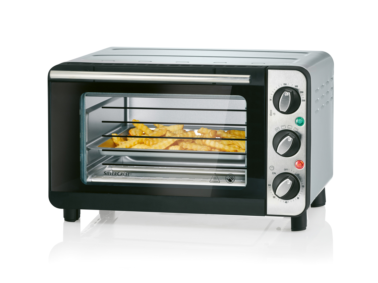 Forno elettrico Silvercrest Kitchen Tools, prezzo 79.00 €
- Vano cottura ...