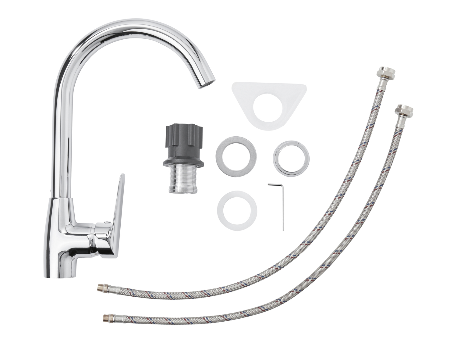 Miscelatore per cucina Livarno, prezzo 24.99 €
- Funzione risparmio acqua ...