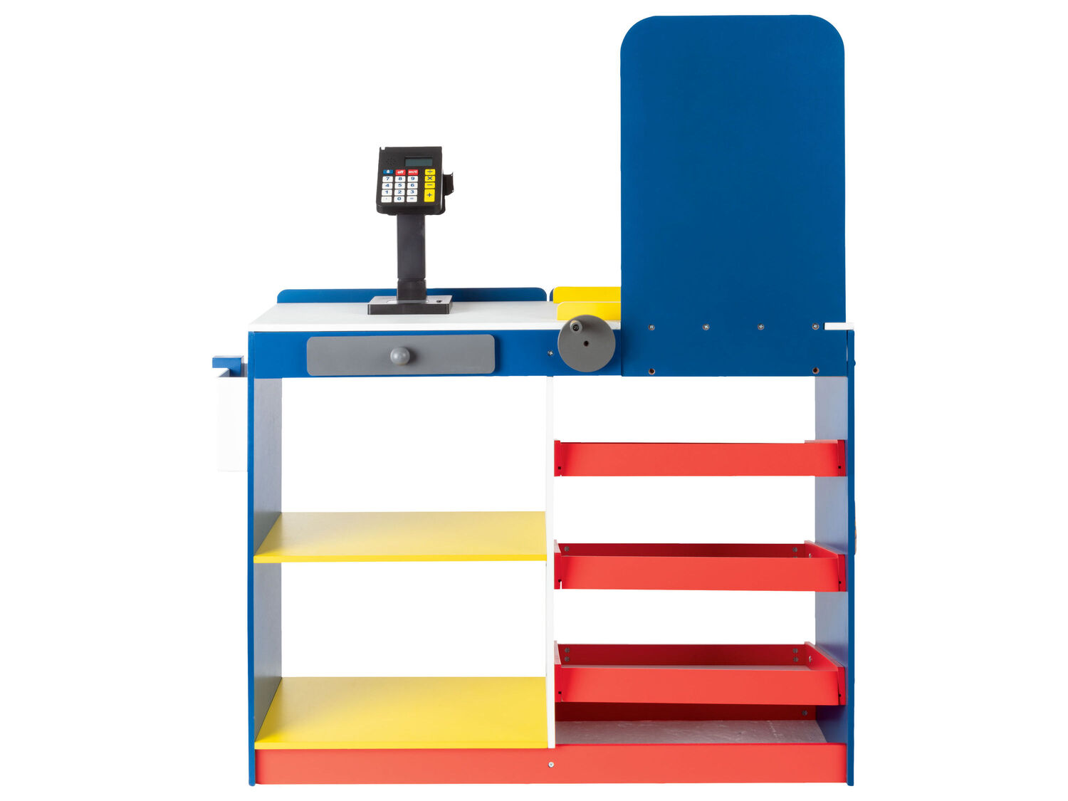Supermercato Lidl in legno Playtive, prezzo 39.00 €
- Cassa con funzione ...