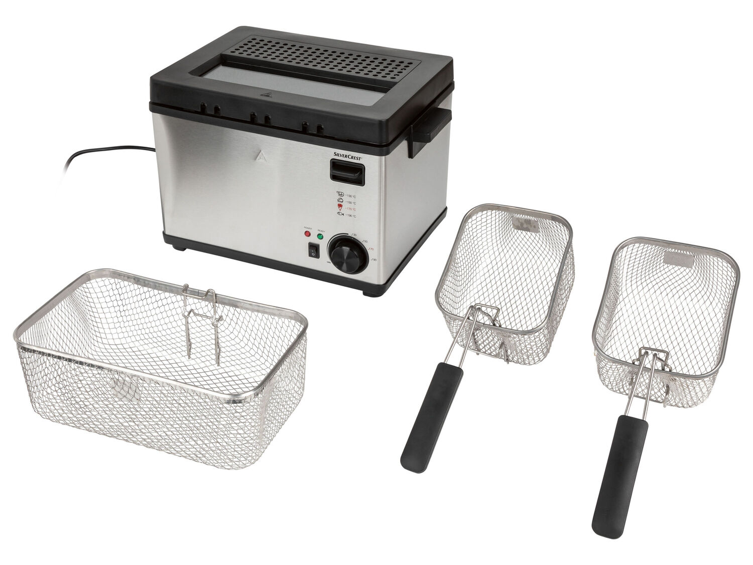 Friggitrice Silvercrest Kitchen Tools, prezzo 59.00 €
- 2000 W
- Max. ...