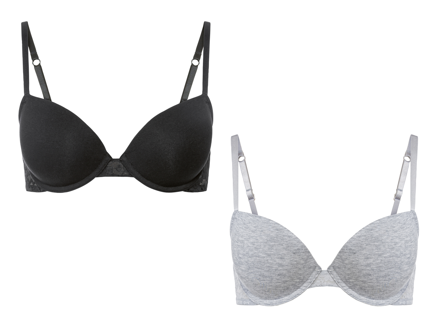 Reggiseno con pizzo Esmara, prezzo 9.99 €
2 pezzi - Misure: 3B-5C
- ...