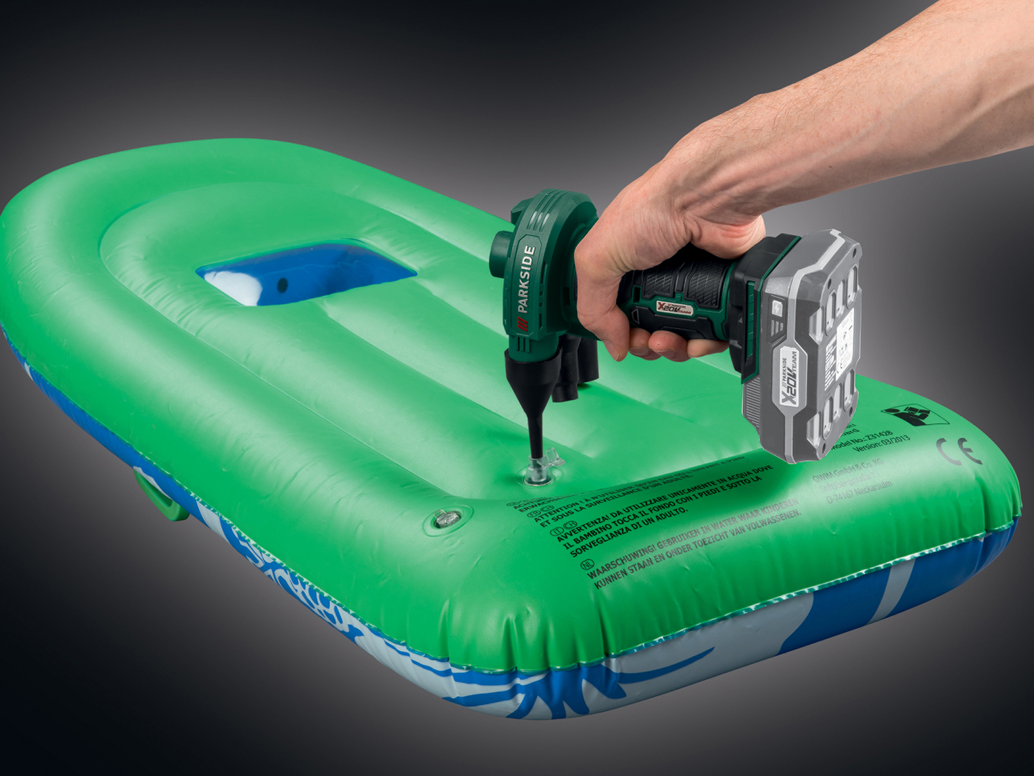 Pompa e compressore ricaricabili Parkside, prezzo 39.99 €
Prodotto della serie ...