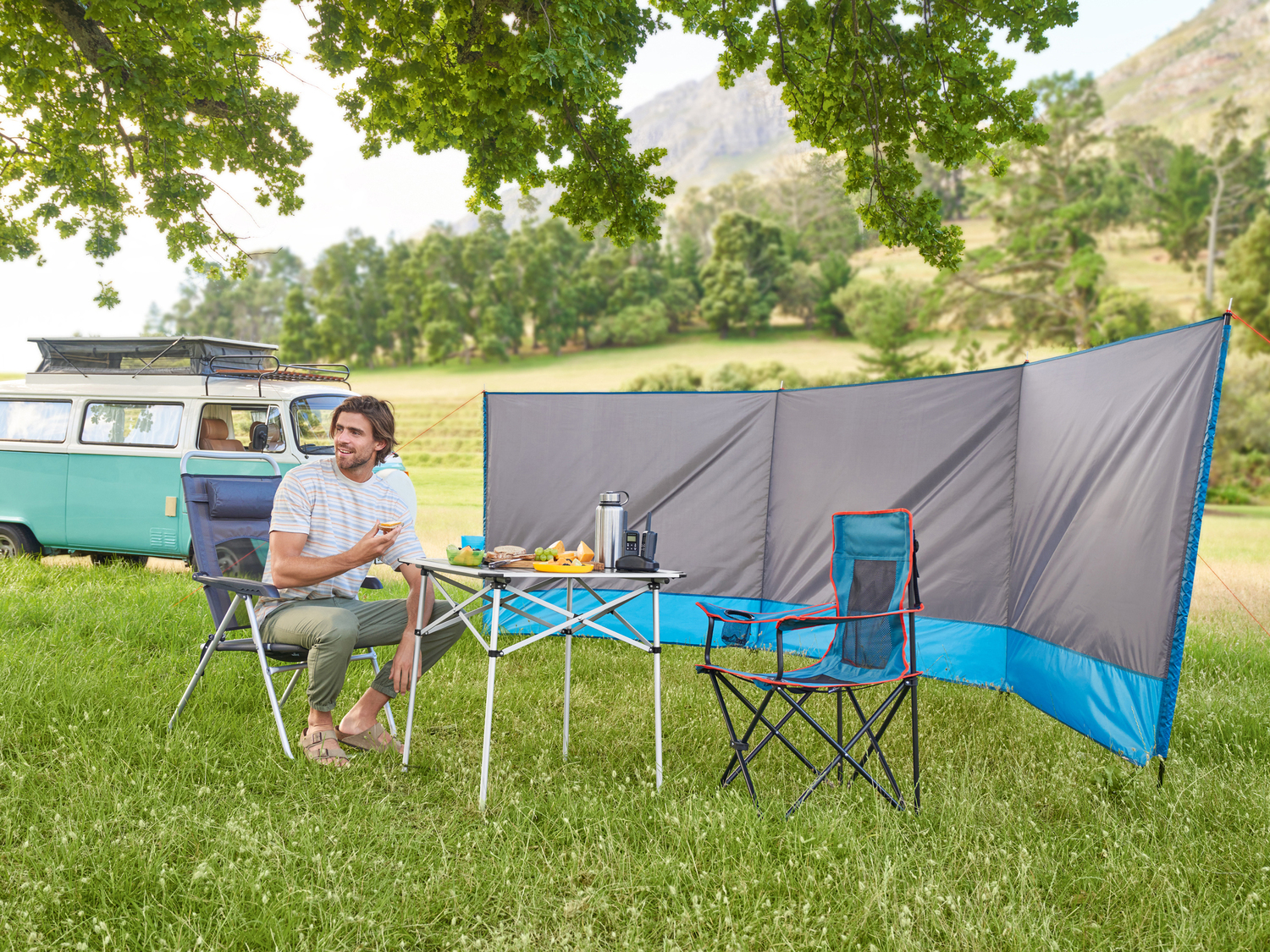 Tavolo pieghevole da campeggio Rocktrail, prezzo 34.99 €
- In alluminio
- ...