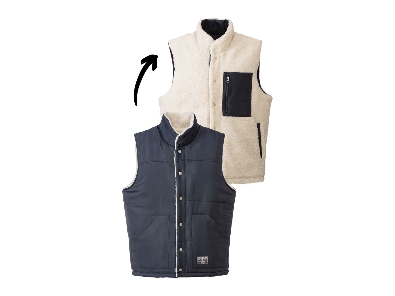 Smanicato imbottito da uomo , prezzo 24.99 EUR 
Smanicato imbottito da uomo Misure: ...