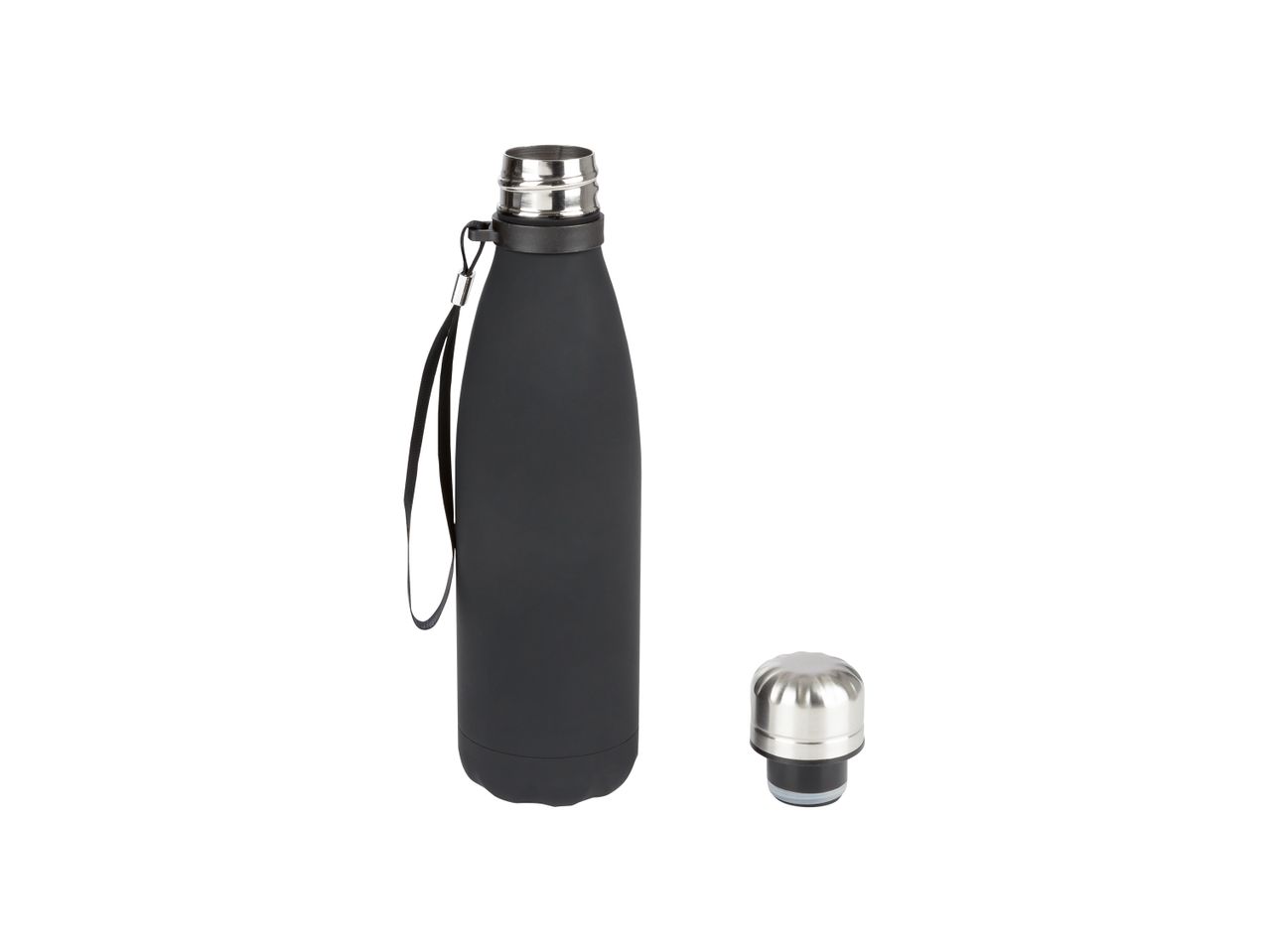 Borraccia termica , prezzo 6,99 EUR 
Borraccia termica 0,48 L 
- In acciaio inossidabile ...