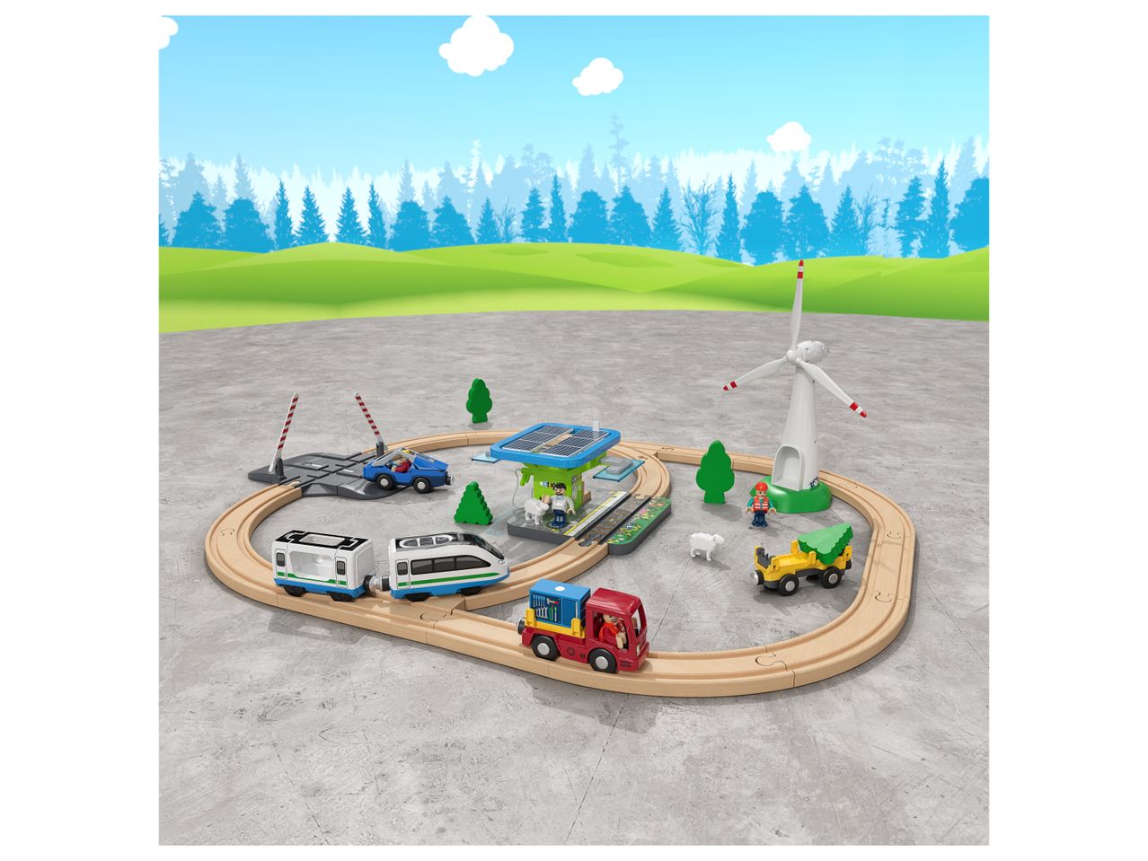 Pista Ferrovia Cantiere o Energie Rinnovabili , prezzo 24,99 EUR 
Pista Ferrovia ...