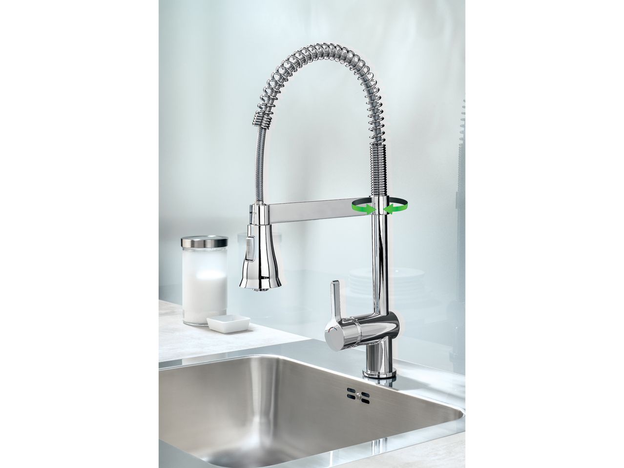 Miscelatore da cucina con doccetta estraibile , prezzo 49 EUR
Miscelatore da cucina ...