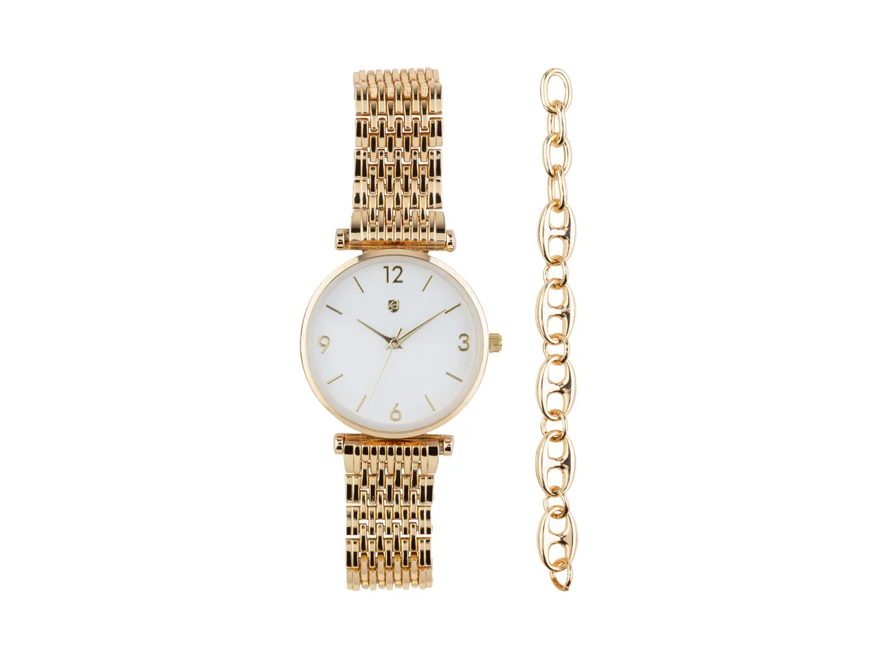 Set orologio e braccialetto da donna , prezzo 7,99 EUR
Set orologio e braccialetto ...