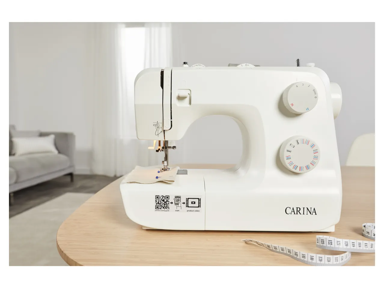 Macchina da cucire Carina, prezzo 99 EUR
Macchina da cucire
- 33 punti per lavori ...