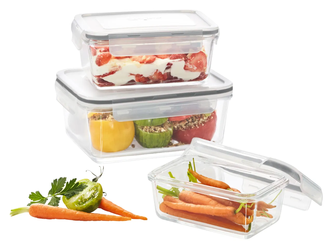 Contenitori salvafreschezza in vetro , prezzo 9.99 EUR
Contenitori salvafreschezza ...
