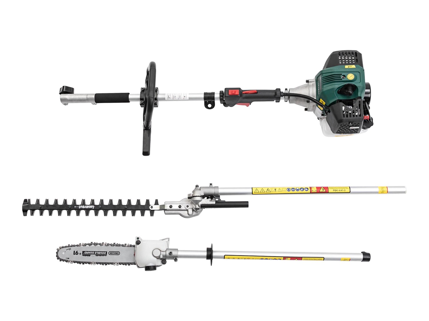 Multiattrezzo 4 in 1 a motore Parkside, prezzo 149.00 &#8364; 
- Flessibile ...