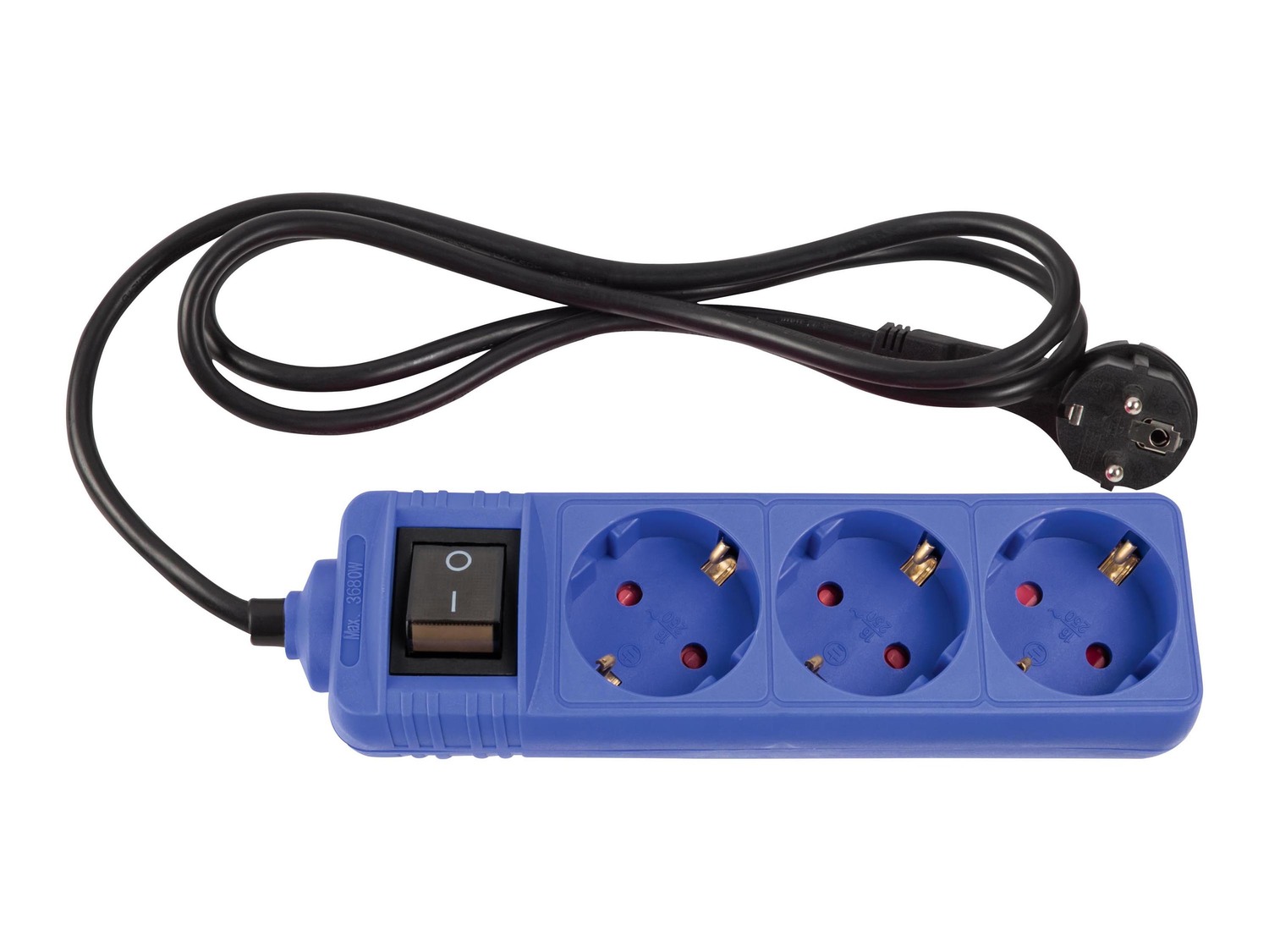 Presa multipla colorata Powerfix, prezzo 3.99 €
- Con protezione per ...