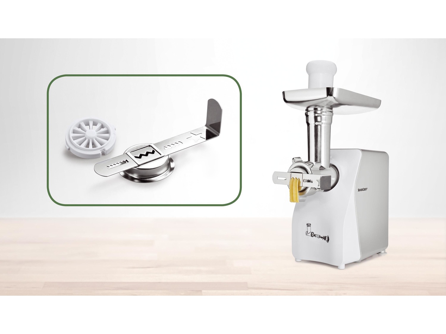 Tritacarne e Passapomodoro elettrico Silvercrest Kitchen Tools, prezzo 49.00 € ...