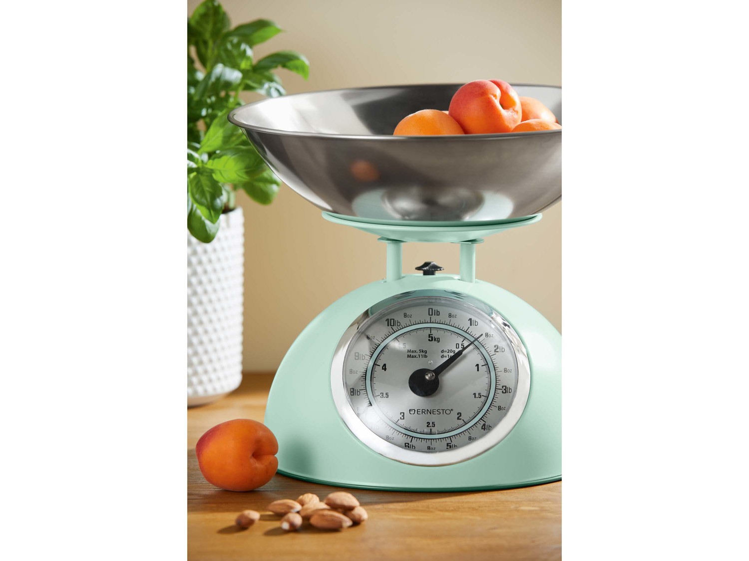 Bilancia meccanica da cucina Ernesto, prezzo 14.99 €
- Per pesare fino ...
