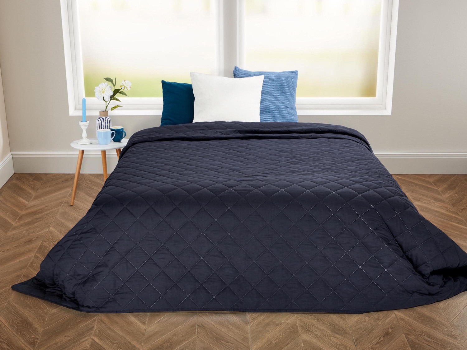 Copriletto matrimoniale Meradiso, prezzo 19.99 €
- 260 x 270 cm
- Oeko ...