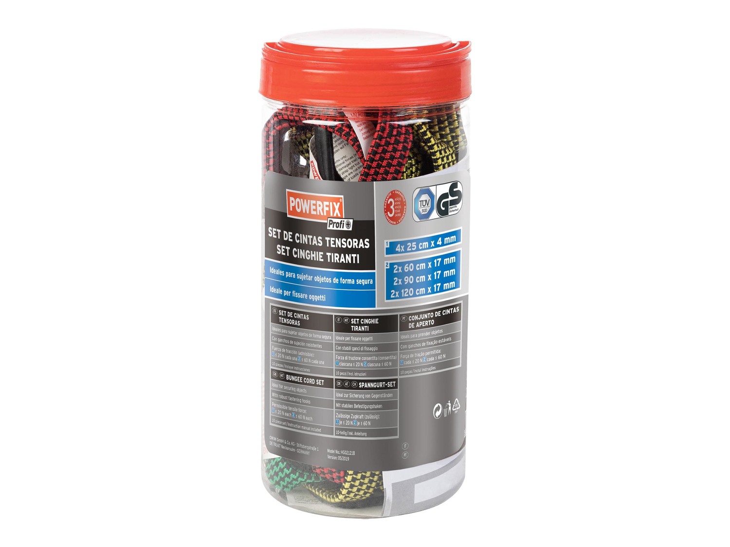 Set cinghie tiranti Powerfix, prezzo 8.99 €
- Con stabili ganci di fissaggio
- ...
