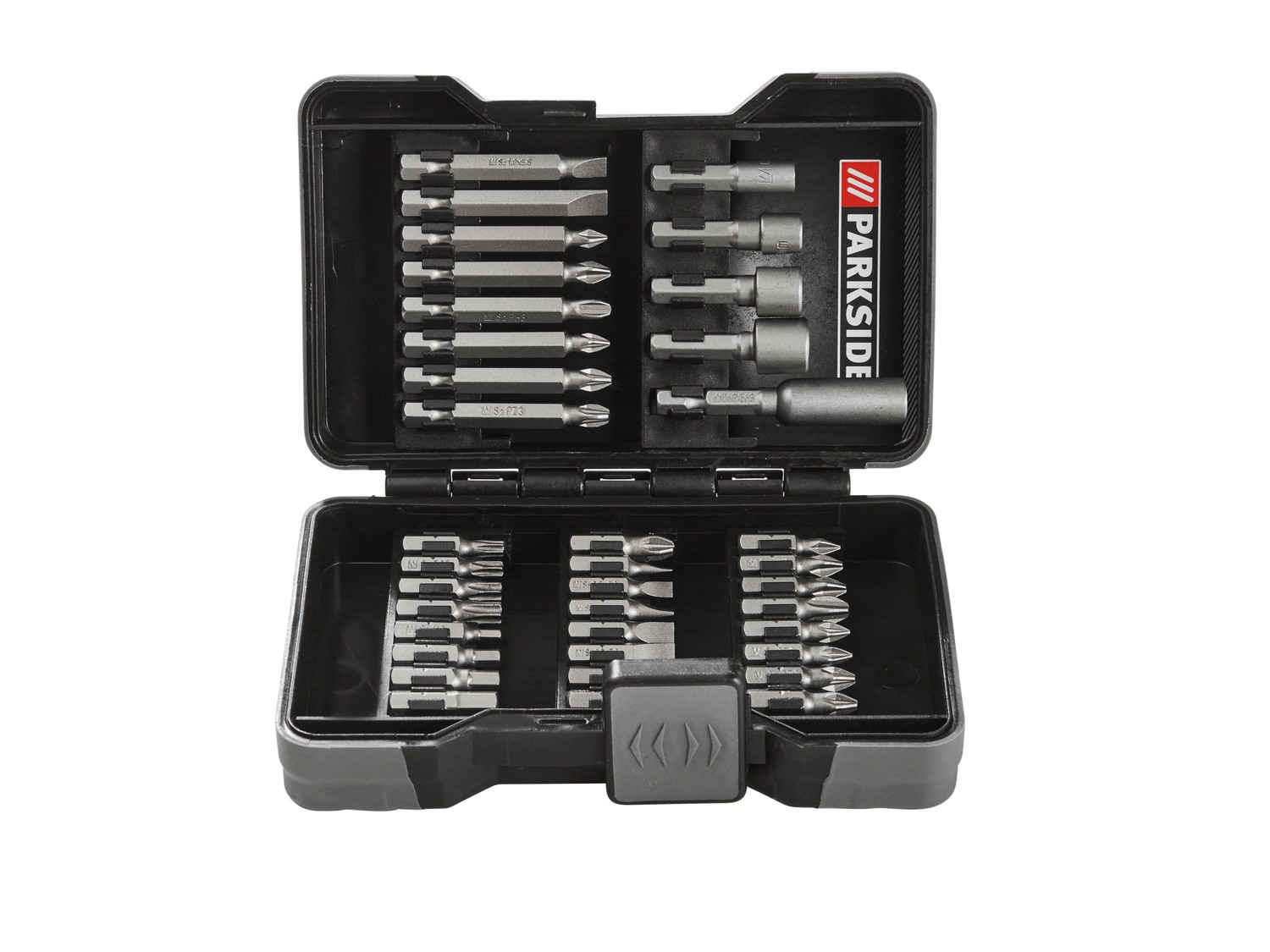 Set punte per trapano o set bit Parkside, prezzo 5.99 €
- 15 o 37 pezzi
- ...