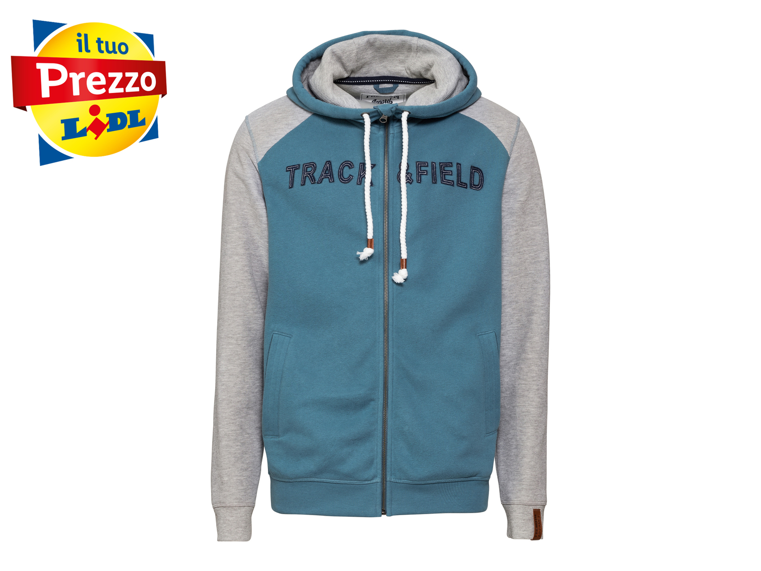 Felpa da uomo Livergy, prezzo 12.99 €
Misure: S-XL
- Oeko tex NEW