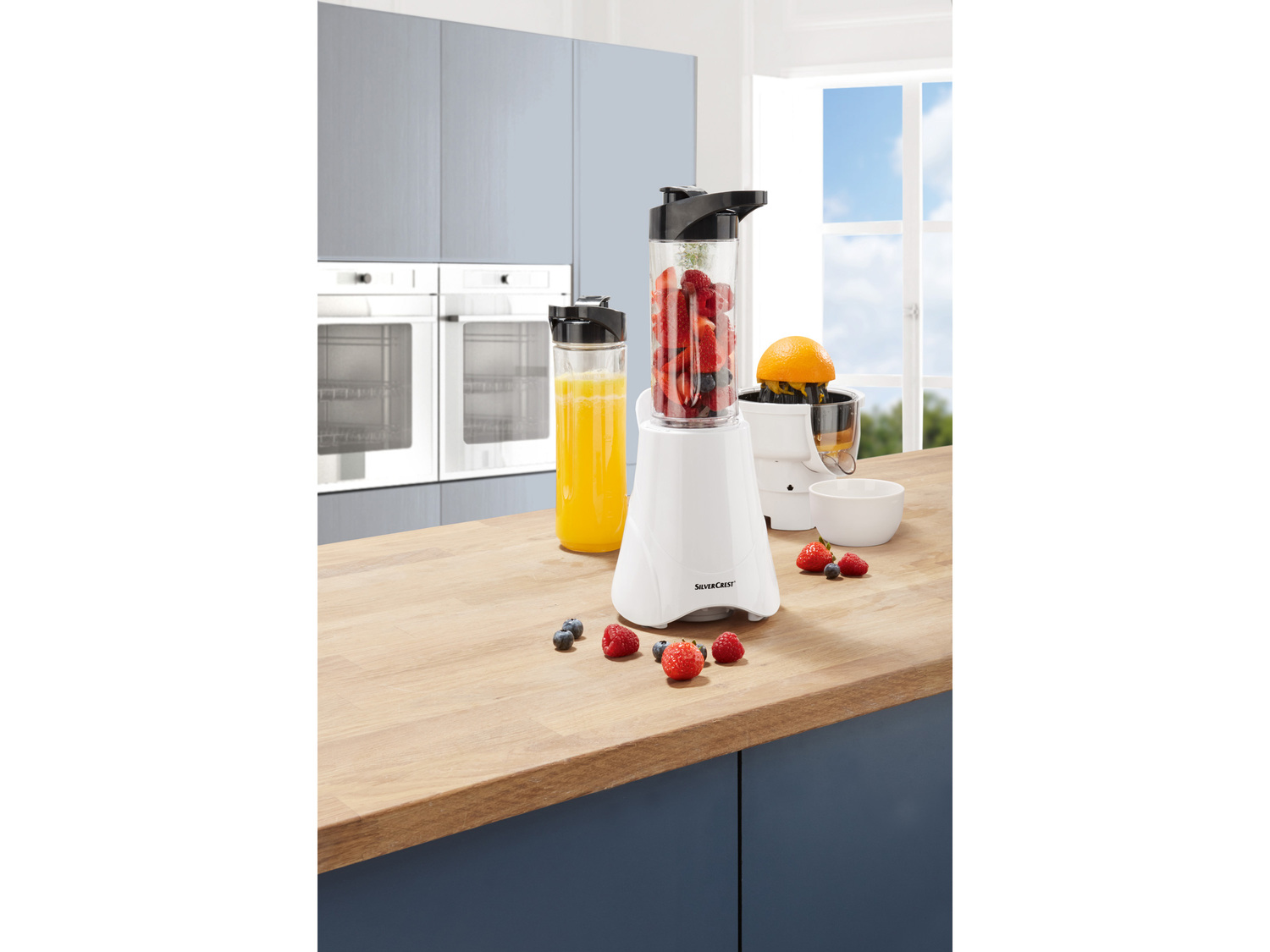 Frullatore per smoothie con spremiagrumi Silvercrest Kitchen Tools, prezzo 29.99 ...